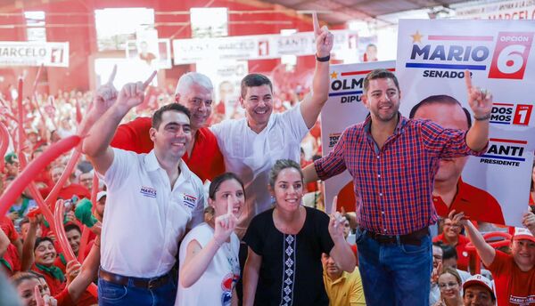 Peña llevó su mensaje de unidad a los colorados de Caaguazú y dice que busca hacer historia - ADN Digital
