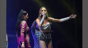 [GALERÍA] "La Comadre" y su debut oficial como vallenatera