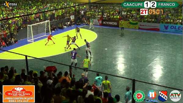 Fútbol de salón: Bochorno en Caacupé