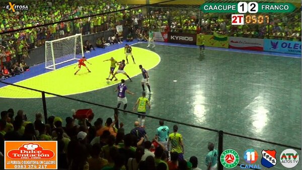 Fútbol de salón: Bochorno en Caacupé