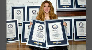 ¡Mirá los 14 récords mundiales Guinness que rompió Shakira!