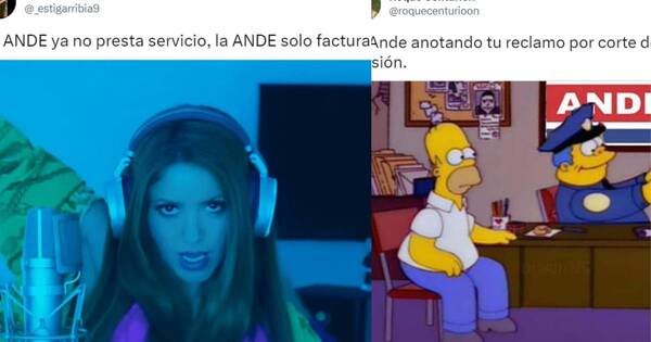 La Nación / Ande: Cortes de luz desatan ola de memes e indignación en redes