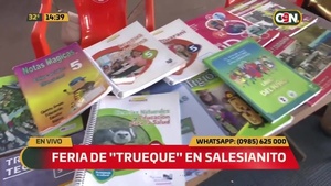 Feria de "trueque" en Salesianito - C9N