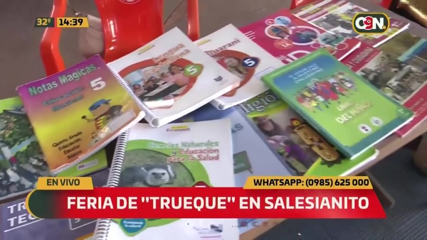 Feria de "trueque" en Salesianito - C9N