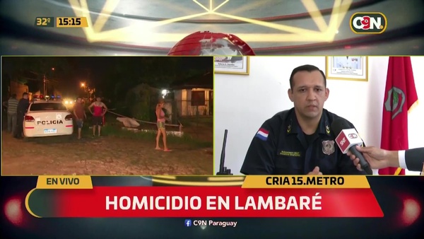Investigan homicidio en Lambaré - C9N