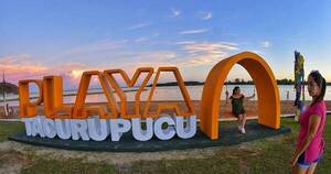La Nación / Itaipú habilita la playa Tacurú Pucú de Hernandarias