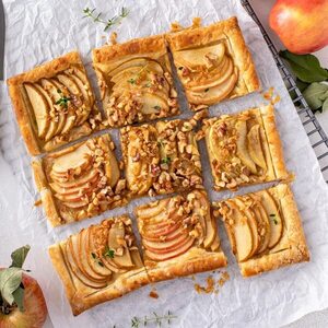 Facilísima tarta fina de manzanas ¡en solo tres pasos! - Gastronomía - ABC Color