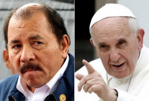 Nicaragua rompe relaciones con el Vaticano tras duras declaraciones del papa Francisco a la dictadura de Ortega
