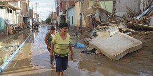 Temporada de lluvias en Perú deja casi 60 muertos y más de 12 mil damnificados