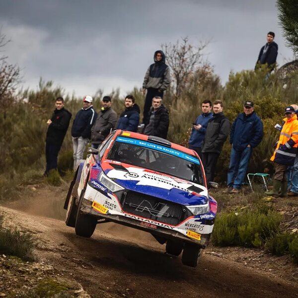 Fau Zaldívar sumó kilómetros en el ERC - ABC Motor 360 - ABC Color