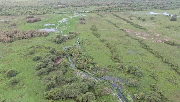 El Estero Patiño desapareció bajo el arenal transportado por el Pilcomayo - Nacionales - ABC Color