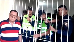 San Pedro del Ycuamandyyú: tensión en manifestación por repudio a intendente cartista e imputado