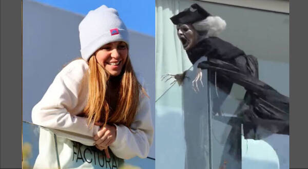 [VIDEO] ¡De terror! Reapareció la bruja de Shakira y con nuevo look