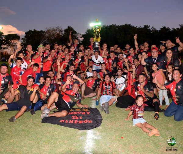 Deportivo Unión es campeón de torneo interbarrios en Santa Rita