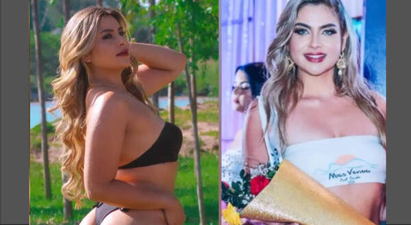 ¡Vale un trago! La "rubia de la cerveza" ligó su segunda banda de belleza