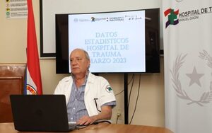 El 71% de los accidentados que llegan al Hospital del Trauma corresponden a motociclistas - El Trueno
