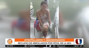 Víctimas de accidente con móvil de la SEN denuncian abandono de responsables - Unicanal