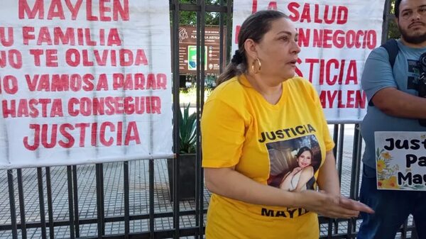 Muerte de Maylen: con manifestación se inicia juicio oral por homicidio contra Miguel Ángel Cavallo - Nacionales - ABC Color