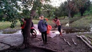 Inundación en el Chaco se cobra su primera víctima por ahogamiento - Noticias del Chaco - ABC Color