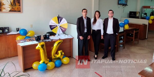 CREDIPAR CUMPLE 14 AÑOS Y LO FESTEJA JUNTO A LOS CLIENTES - Itapúa Noticias