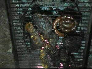 Su ex le invitó a comer asado, pero apareció el titular y se quemó todo
