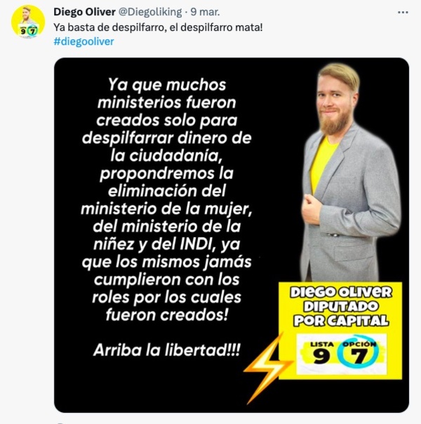 Candidato cuestiona expulsión de la Alianza y dice que no se puede proponer ideas - El Trueno