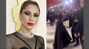 [VIDEO] Lady Gaga y el gesto que emocionó al rollo en los Oscar
