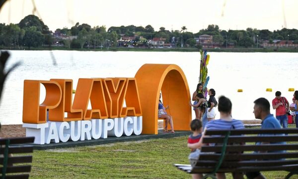 Playa Takurú Pucú quedó habilitada oficialmente