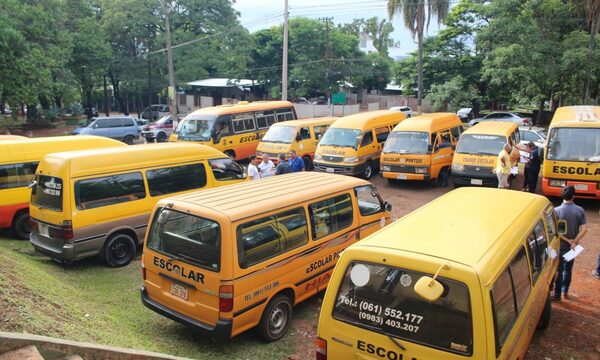 Tras verificación técnica habilitan transportes escolares en Franco