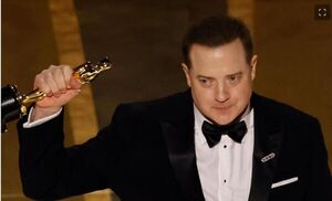 Emotivo MENSAJE de Brendan Fraser al ganar Mejor Actor en los Oscar 2023