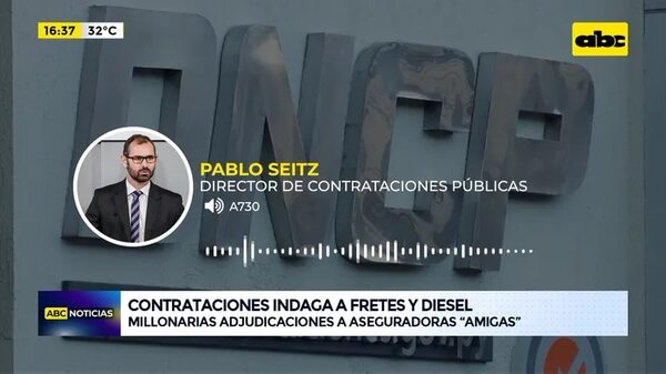 Video: Contrataciones indaga a Fretes y Diesel - ABC Noticias - ABC Color