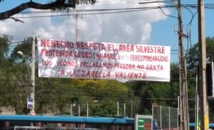 Vecinos declaran persona no grata a Lizarella Valiente por supuestamente “colocar” a damnificados en Cerro Lambaré - Nacionales - ABC Color