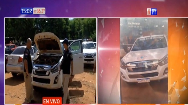 Hallan vehículo que presumen fue utilizado por sicarios de alias "ryguasu" - Noticias Paraguay