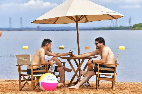 Queda habilitada la playa Tacurú Pucú, la nueva propuesta turística de Hernandarias