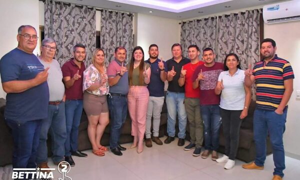 Bettina Aguilera con total respaldo de la dirigencia del norte de Alto Paraná
