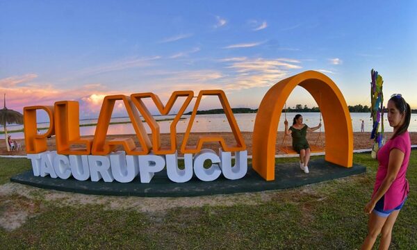 Se habilitó la Playa Tacurú Pucú, y el público disfruta de la variada infraestructura del lugar – Diario TNPRESS