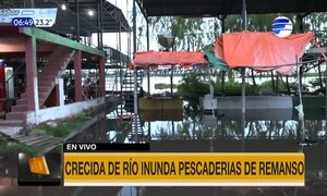 Crecida del río inunda pescaderías de Remanso | Telefuturo