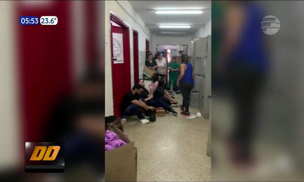 Médicos residentes denuncian supuesto desalojo en Hospital General de San Lorenzo | Telefuturo