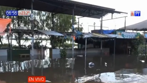Pescaderías de Remanso inundadas por crecidas del río Paraguay - Noticias Paraguay