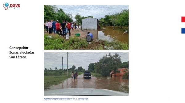 Diario HOY | Crecida del río afecta a la capital y a cuatro departamentos del país