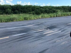Nueva ruta de la bioceánica en el Chaco ya presenta hundimientos - Noticias del Chaco - ABC Color