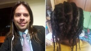 ¿No le dejaron entrar a Presidencia de la Cámara por su peinado?
