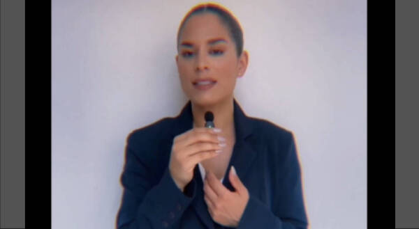 [VIDEO] Fabi Martínez y su fuerte mensaje contra la violencia