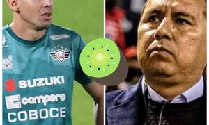 Arquero paraguayo denunciado por decirle “cara de kiwi” a su presi