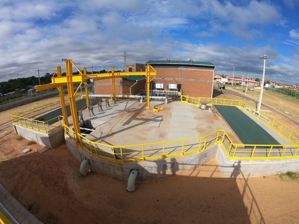 Inició sus operaciones la segunda planta de tratamiento de aguas residuales de Asunción - .::Agencia IP::.