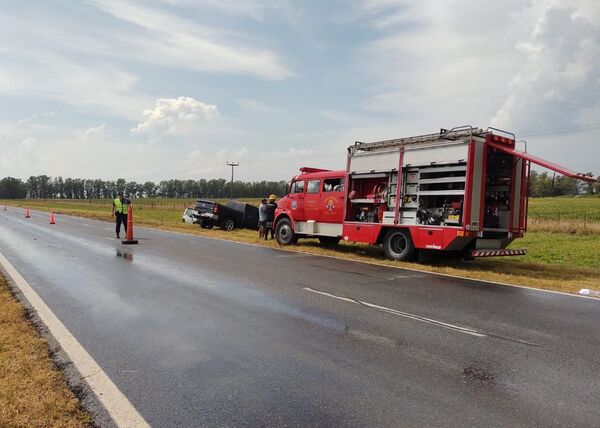 Hijo menor de Ramón Díaz sufrió accidente rutero en el que falleció su esposa | 1000 Noticias