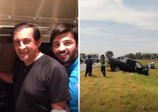 Accidente fatal: Hijo del exDT de la Sele Ramón Diaz sufrió grave accidente, su esposa murió