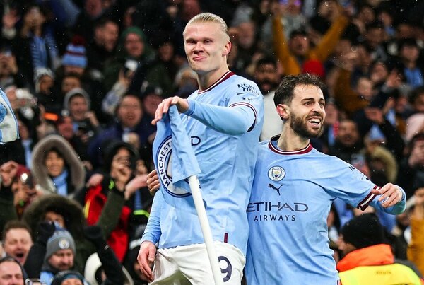 Versus / Haaland, tercer jugador en marcar cinco goles en un partido de Champions League