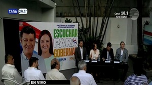 Concertación presenta plan de seguridad para "vivir sin miedo" - Noticias Paraguay