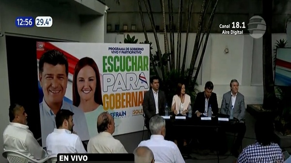 Concertación presenta plan de seguridad para "vivir sin miedo" - Noticias Paraguay